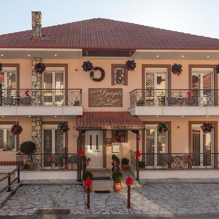 Xenonas Drimos Apart otel Karpenísion Dış mekan fotoğraf